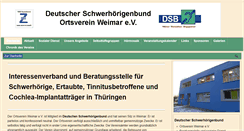 Desktop Screenshot of ov-weimar.de