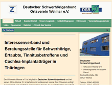 Tablet Screenshot of ov-weimar.de